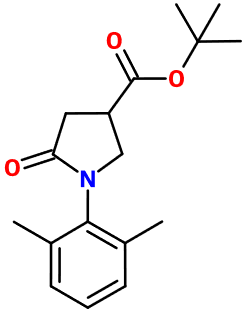 MC002263 1-(2,6-Dimethylphenyl)-5-oxopyrrolidine-3-Boc